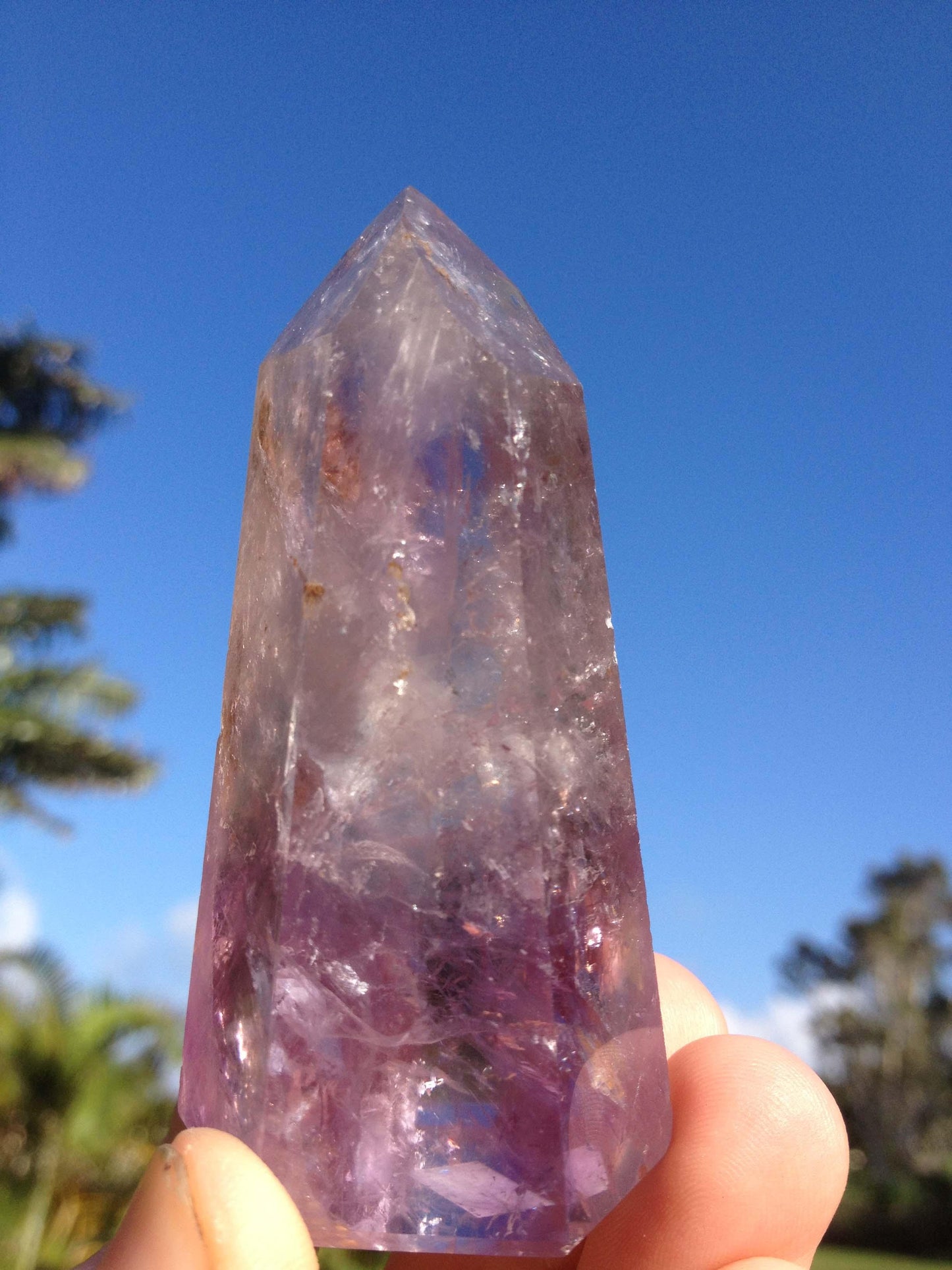 Amethyst Polished Point 1 - Crystals & Gems Gallery