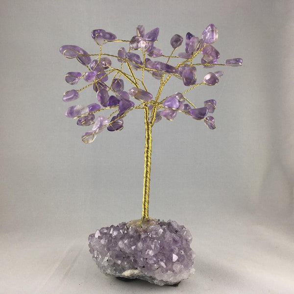 LARGE WIRE GEMSTONE TREES - Crystals & Gems Gallery