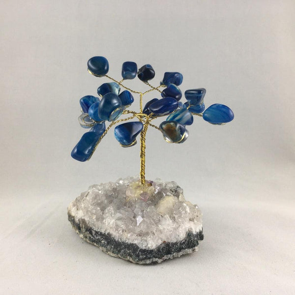 MEDIUM WIRE GEMSTONES TREES - Crystals & Gems Gallery