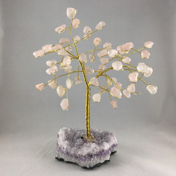 LARGE WIRE GEMSTONE TREES - Crystals & Gems Gallery 