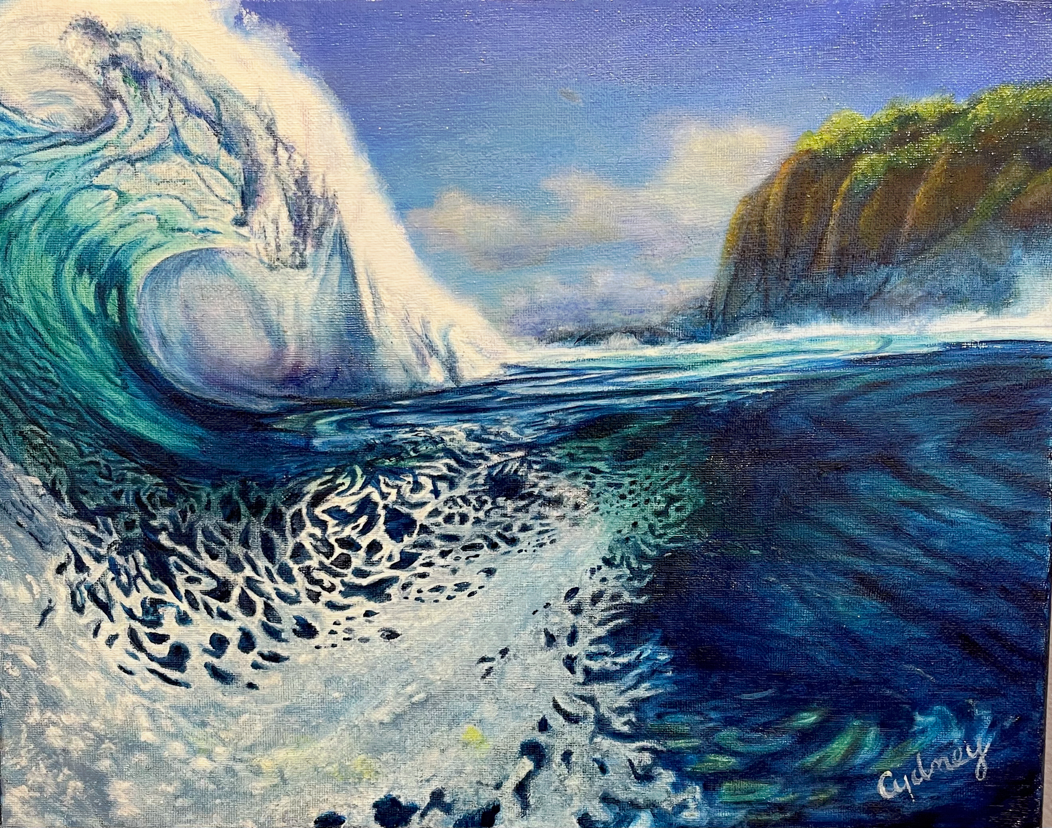 KALIHIWAY WAVE    PAINTING
