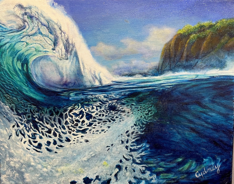 KALIHIWAY WAVE    PAINTING