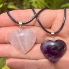 heart necklaces 