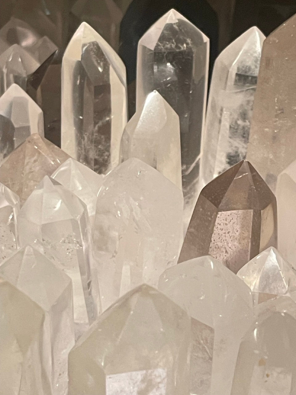 CLEAR QUARTZ POINTS