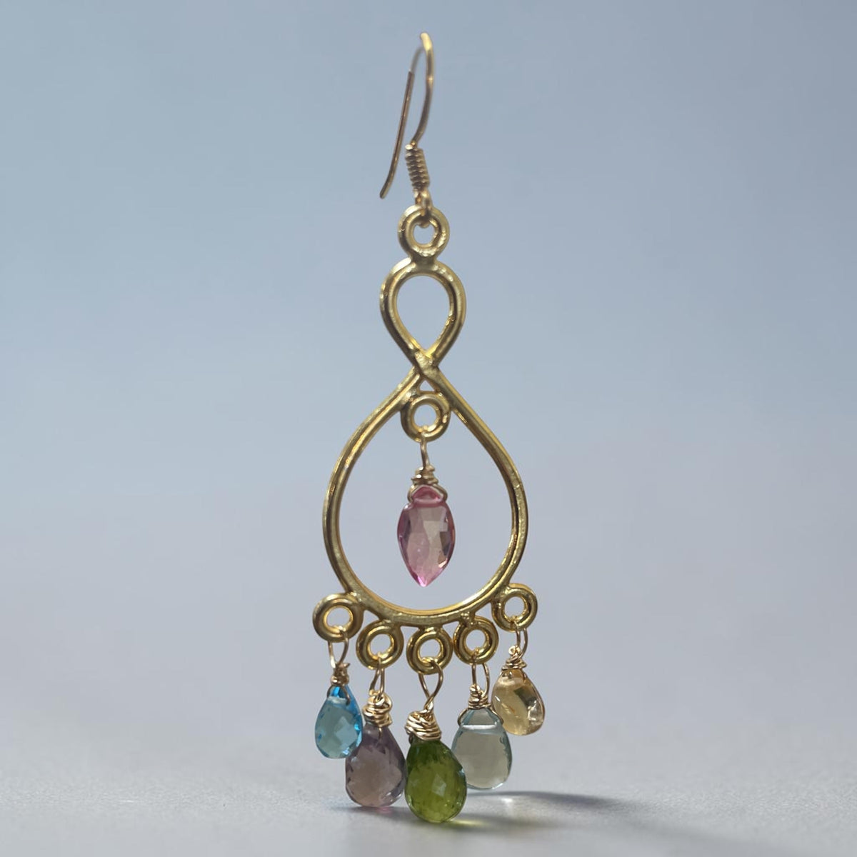 HAWAII GODDESS CHANDELIER EARINGS