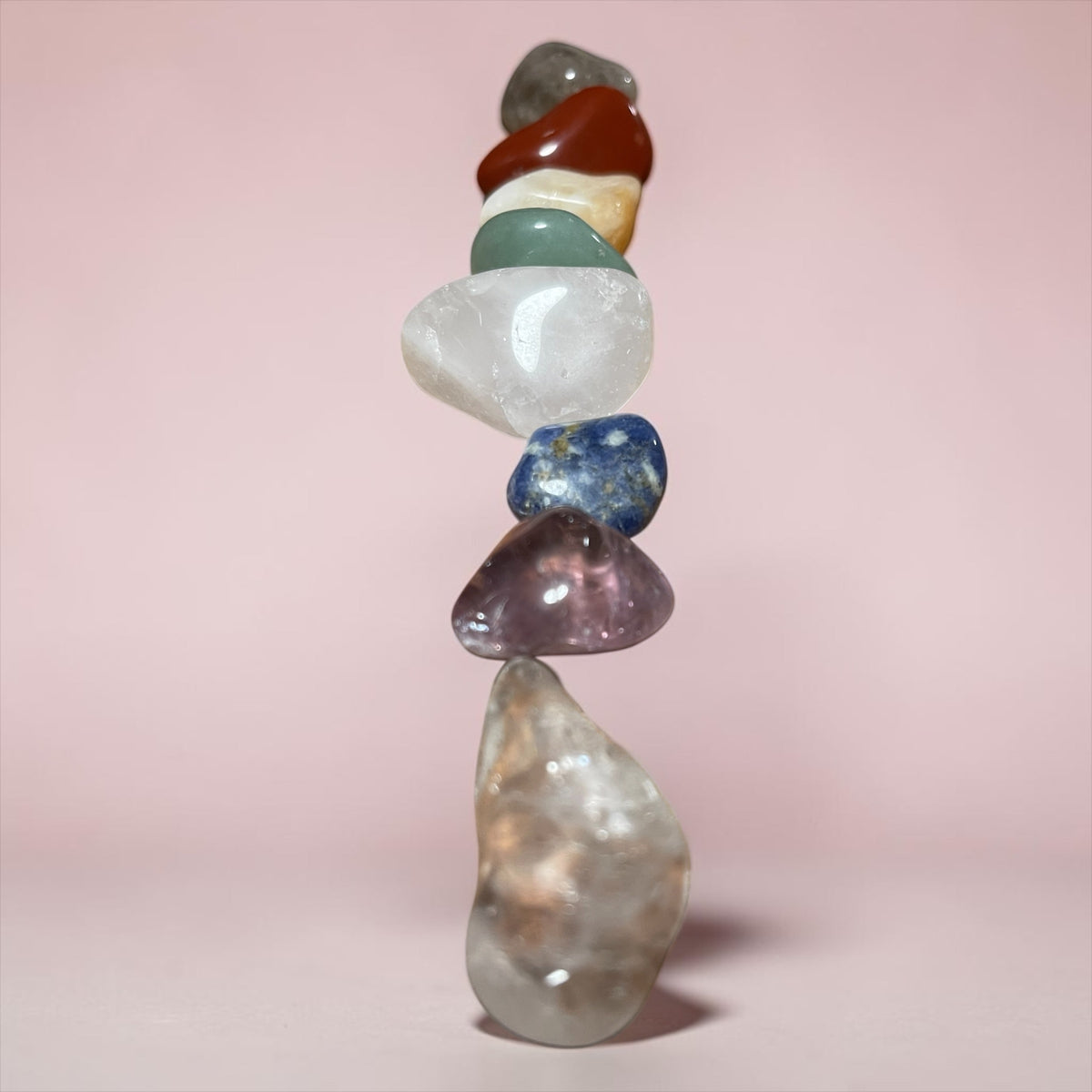 Chakra Balancing Kit- Eight Stones for your Personal Ritual