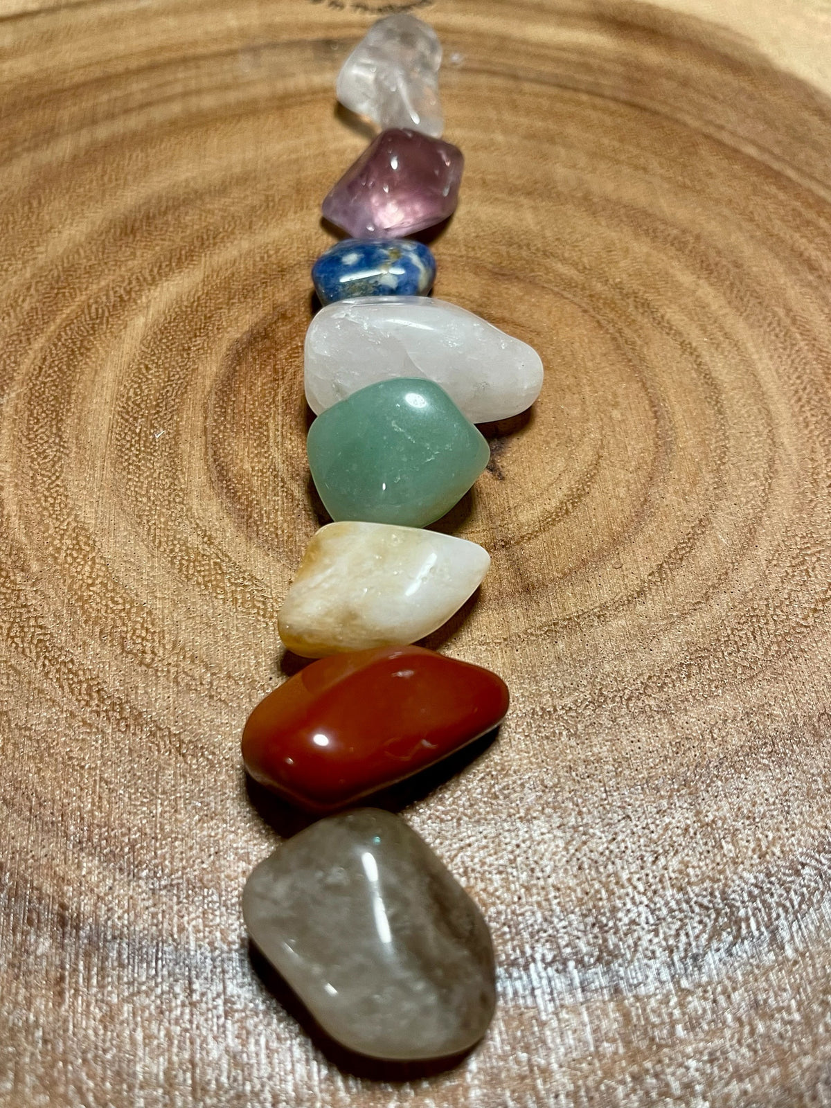 Chakra Balancing Kit- Eight Stones for your Personal Ritual