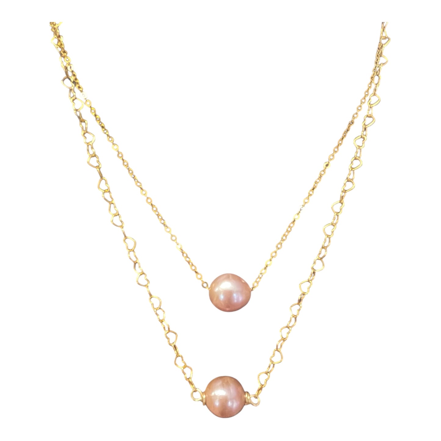 AKALA MOMI - PINK PEARL NECKLACE