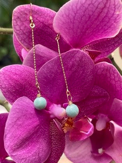 LARIMAR DROP EARINGS