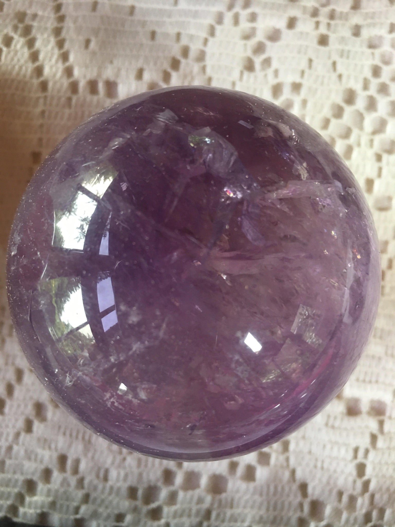Amethyst Sphere - Crystals & Gems Gallery 