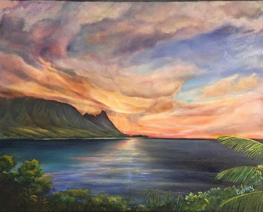 HANALEI SUNSET - Crystals & Gems Gallery 