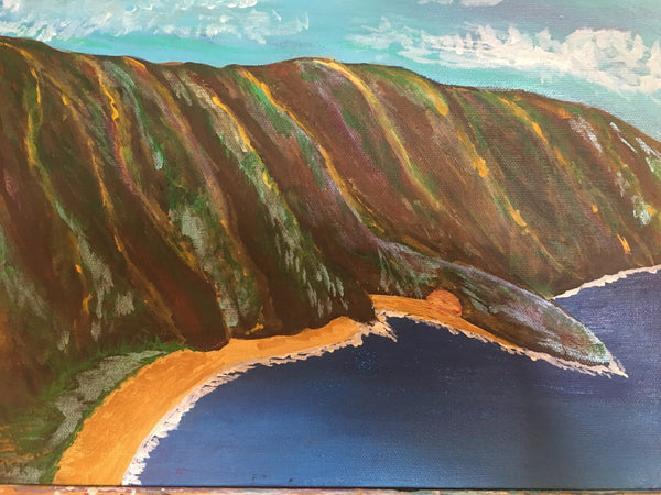 Na Pali Coast Kauai Painting