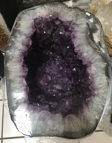Amethyst Table -SOLD - Crystals & Gems Gallery 