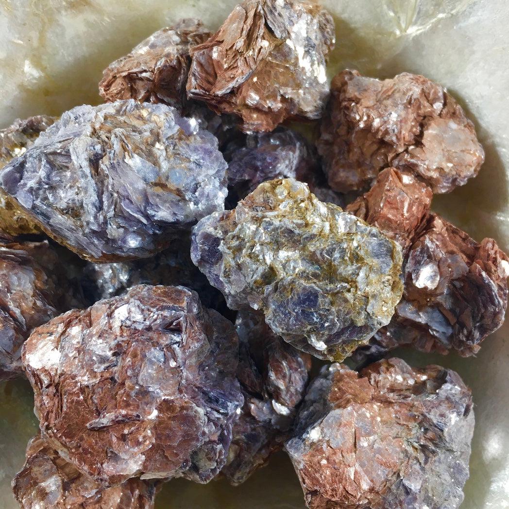 PURPLE LEPIDOLITE - Crystals & Gems Gallery 