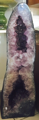 Large Amethyst Geode with 2 caves