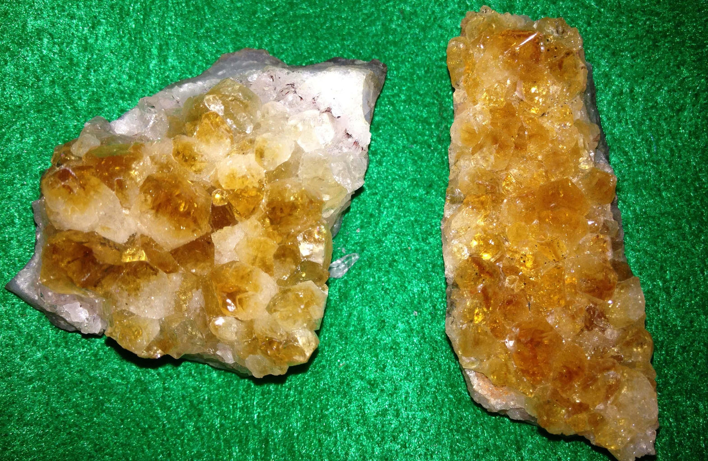 CITRINE DRUZES - Crystals & Gems Gallery 
