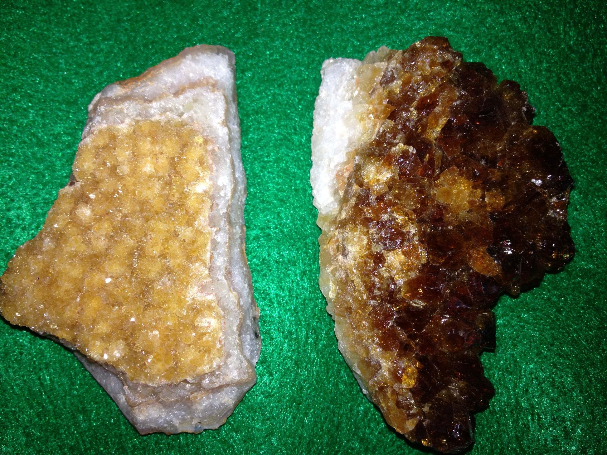 CITRINE DRUZES - Crystals & Gems Gallery 