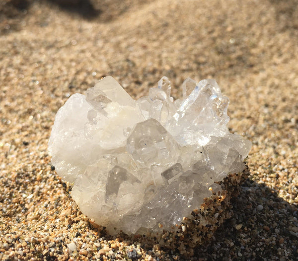 clear quartz cluster at crystals and gems gallery