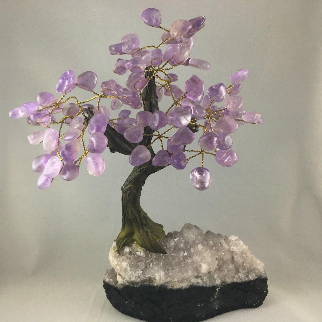 EXTRA LARGE BONSAI GEMSTONE TREE - Crystals & Gems Gallery 