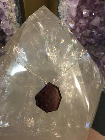 GARNET NECKLACE - Crystals & Gems Gallery 