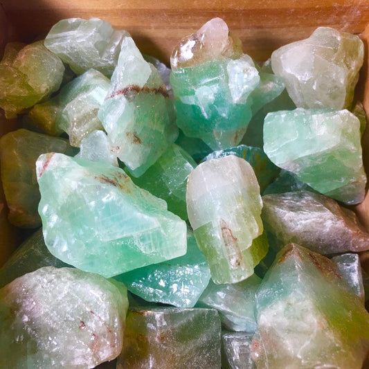 GREEN CALCITE - Crystals & Gems Gallery 