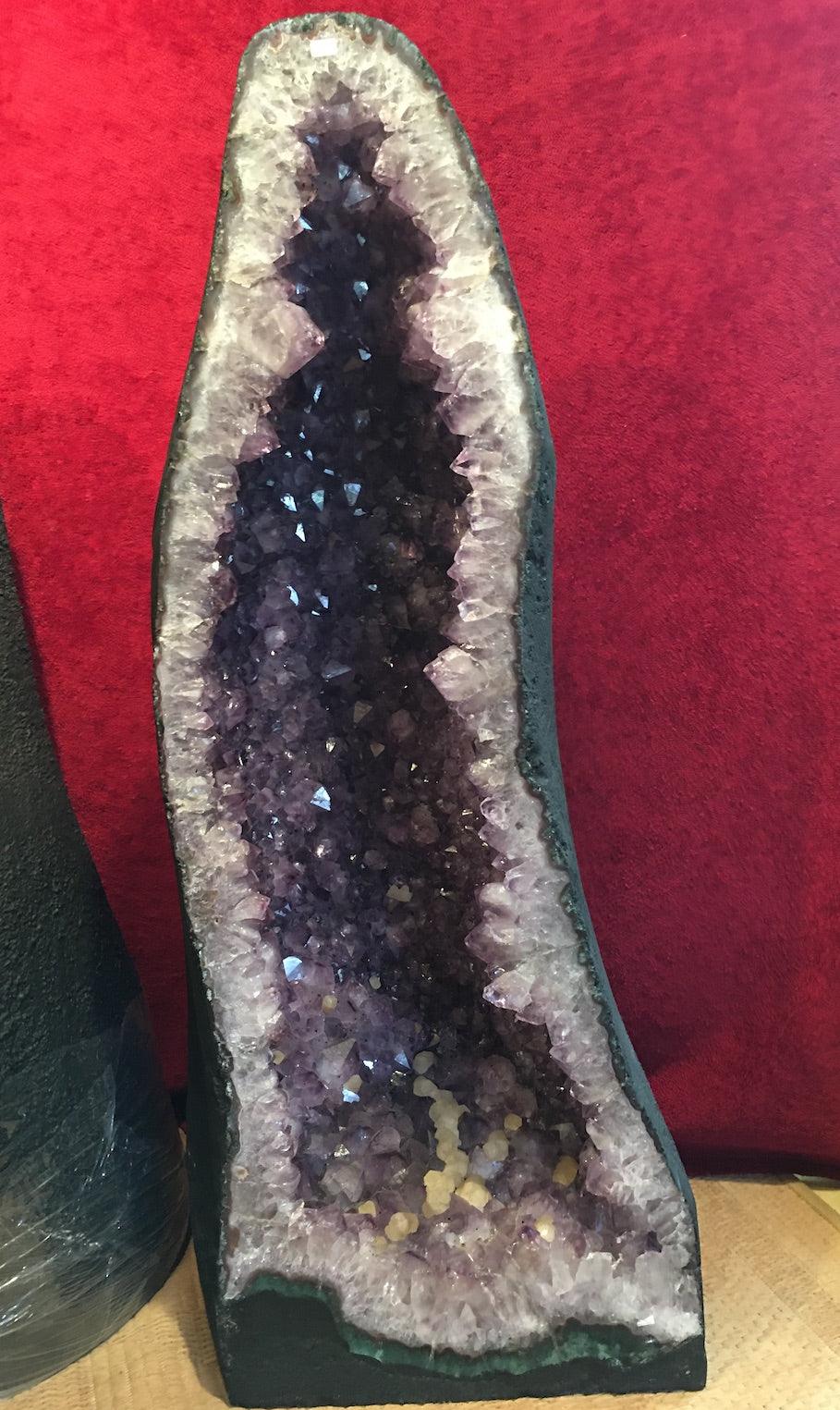 Extra large Amethyst Cathedral - Extra large Amethyst Crystal - Crystals & Gems Gallery 