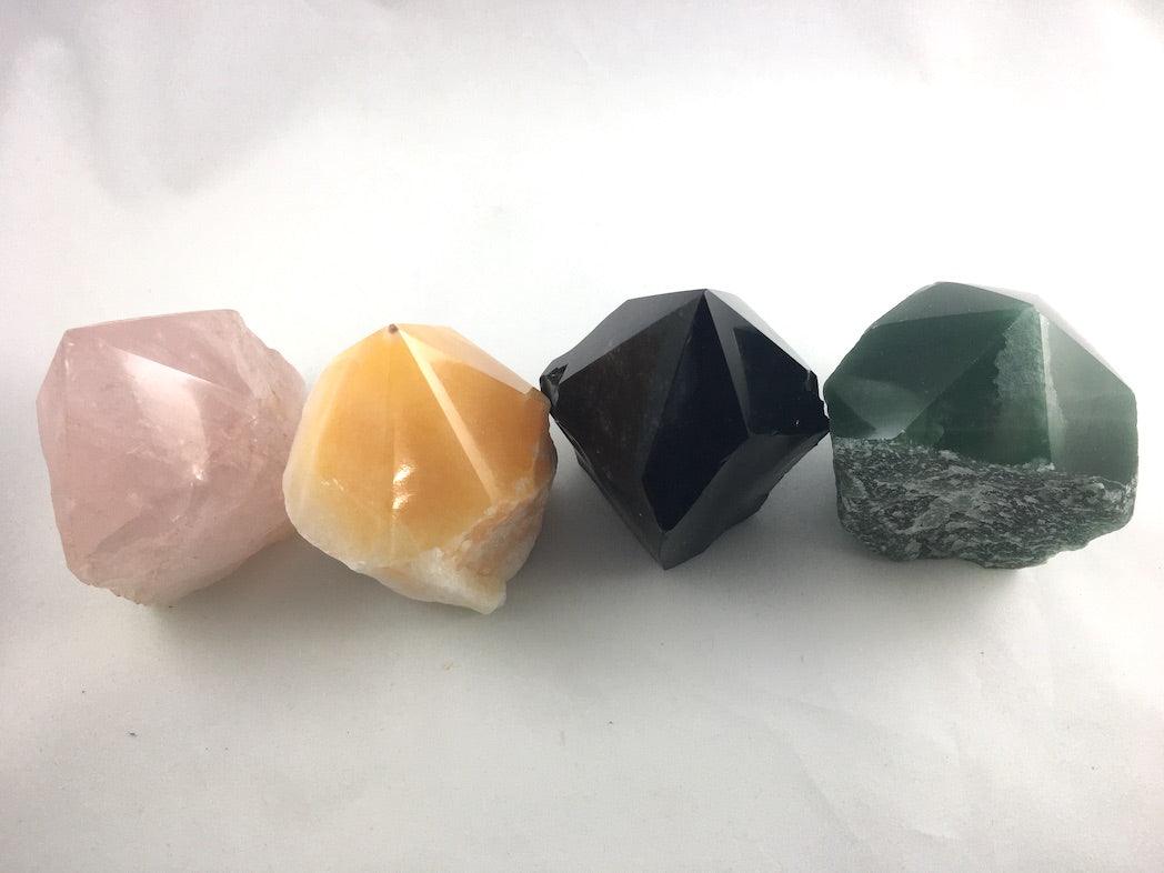 YELLOW CALCITE POINT - Crystals & Gems Gallery 