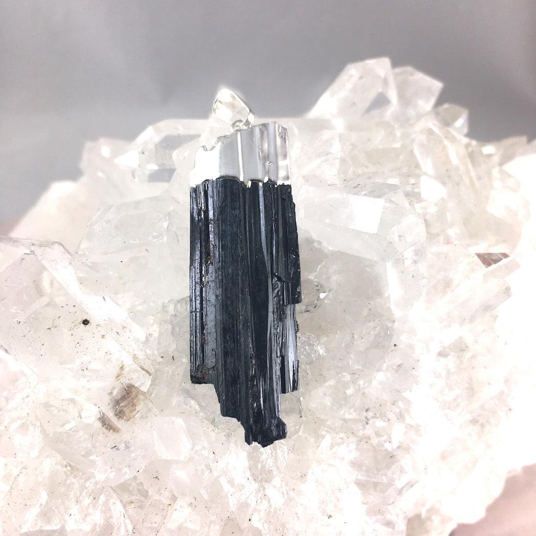 BLACK TOURMALINE PENDANTS - Crystals & Gems Gallery 