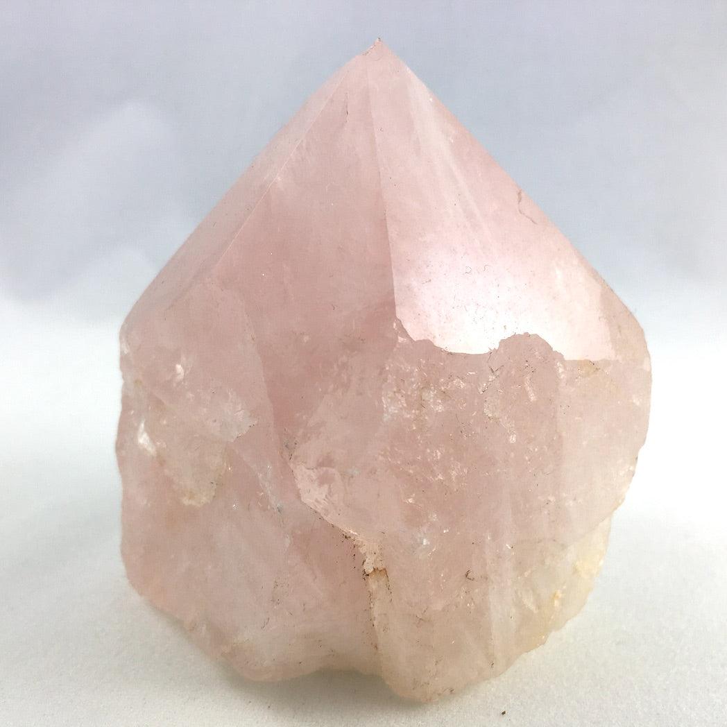 ROSE QUARTZ POINT - Crystals & Gems Gallery 