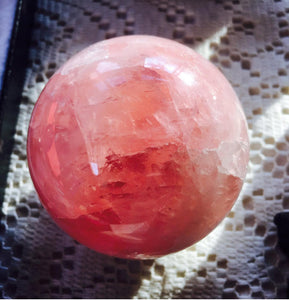 Radiant Rose quartz Sphere
