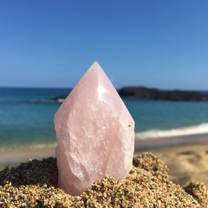 beautiful rose quartz