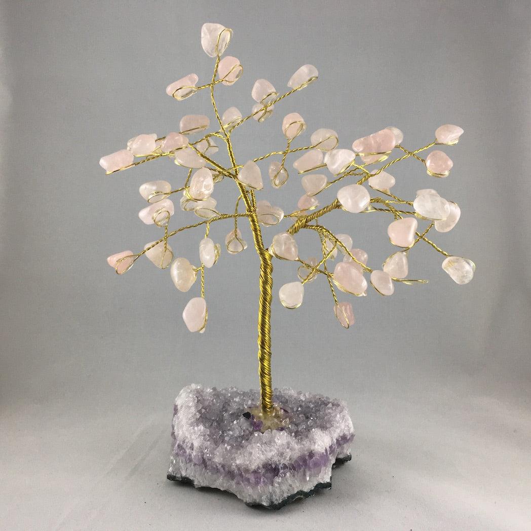 LARGE WIRE GEMSTONE TREES - Crystals & Gems Gallery 