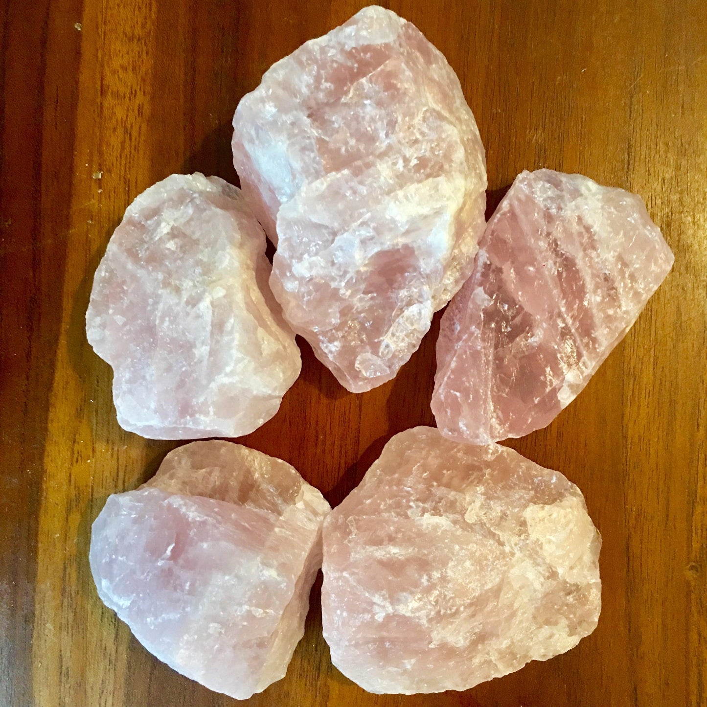 ROSE QUARTZ ROUGH STONE - Crystals & Gems Gallery 