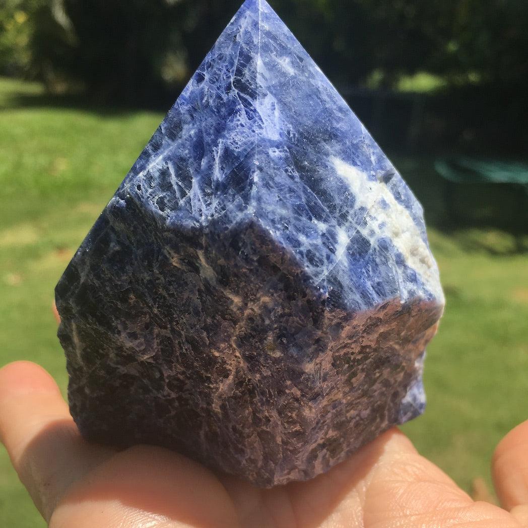 SODALITE POINT - Crystals & Gems Gallery 