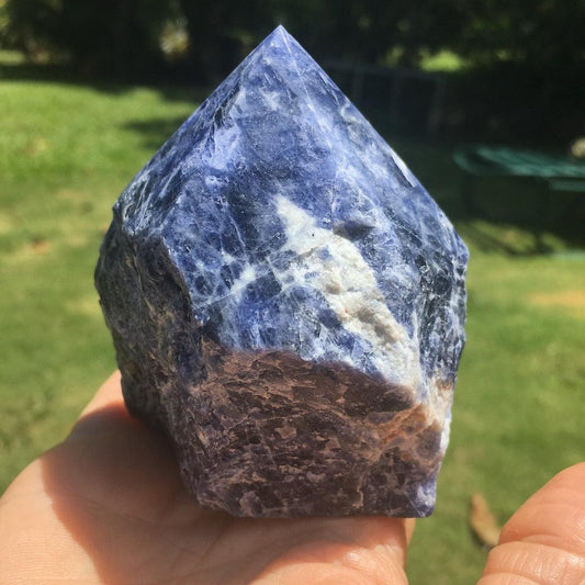 SODALITE POINT - Crystals & Gems Gallery 