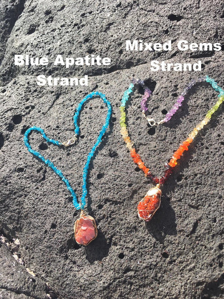 Gemstone Strand Necklaces
