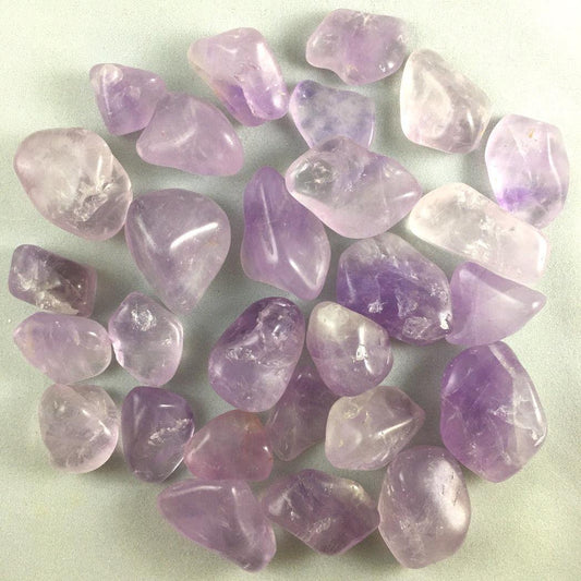 AMETHYST TUMBLED STONE - Crystals & Gems Gallery 