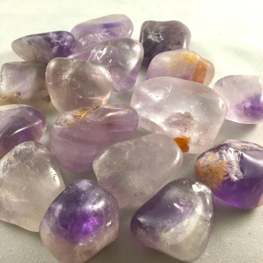 AMETHYST TUMBLED STONE - Crystals & Gems Gallery 