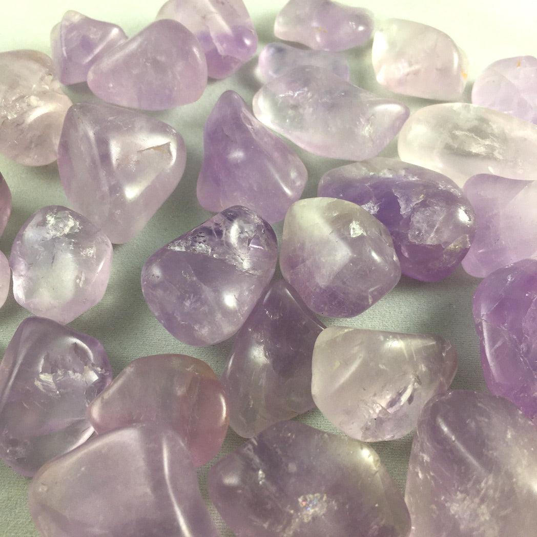 AMETHYST TUMBLED STONE - Crystals & Gems Gallery 