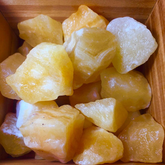 YELLOW CALCITE - Crystals & Gems Gallery 